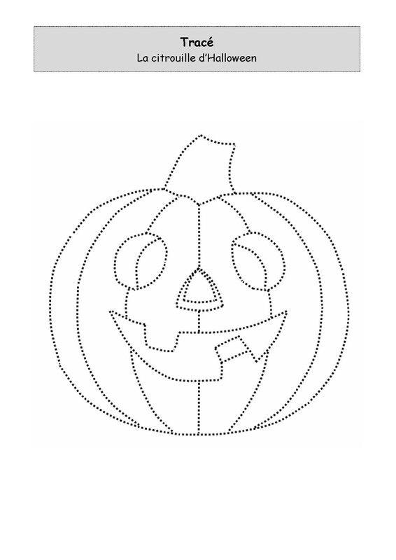 Citrouille a imprimer