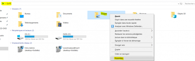 Dossier Images Proprietes
